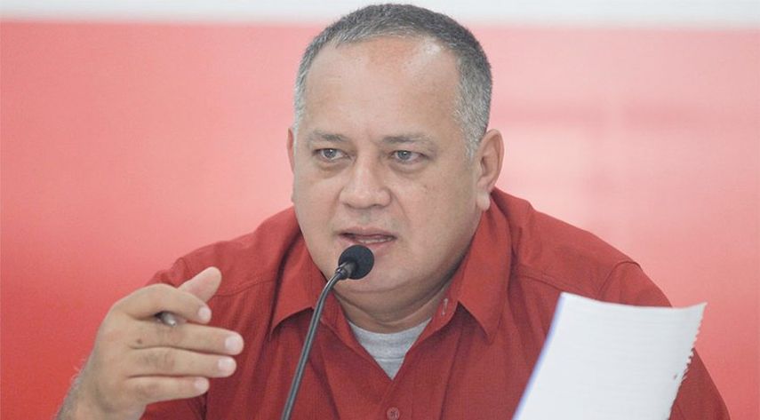 El presidente de la Asamblea Nacional y candidato a la reelección parlamentaria, Diosdado Cabello (CORTESIA) 