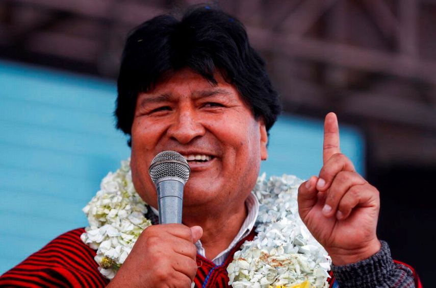 El expresidente boliviano Evo Morales.