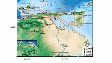 Un sismo y varias réplicas sacuden el norte de Venezuela