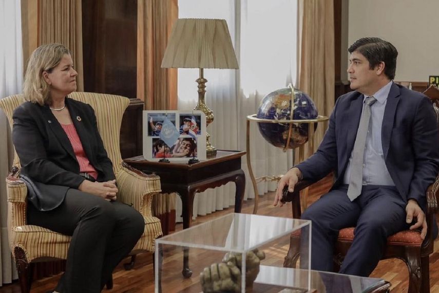 La ayuda del Alto Comisionado de las Naciones Unidas para los Refugiados (ACNUR) fue anunciada tras una reuni&oacute;n de la directora adjunta del organismo, Kelly Clements, con el presidente de Costa Rica, Carlos Alvarado