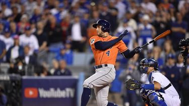 Springer, en su cuarta temporada en las Grandes Ligas, dejó promedio de .283 en la ronda regular del 2017.