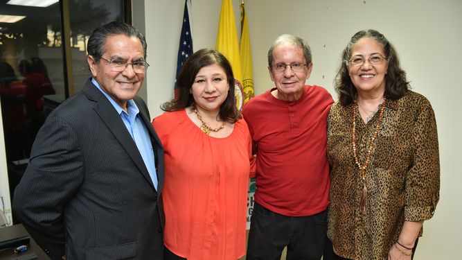José Díaz, Freda Mosquera, Chenco Gómez y Patricia Franco.&nbsp;