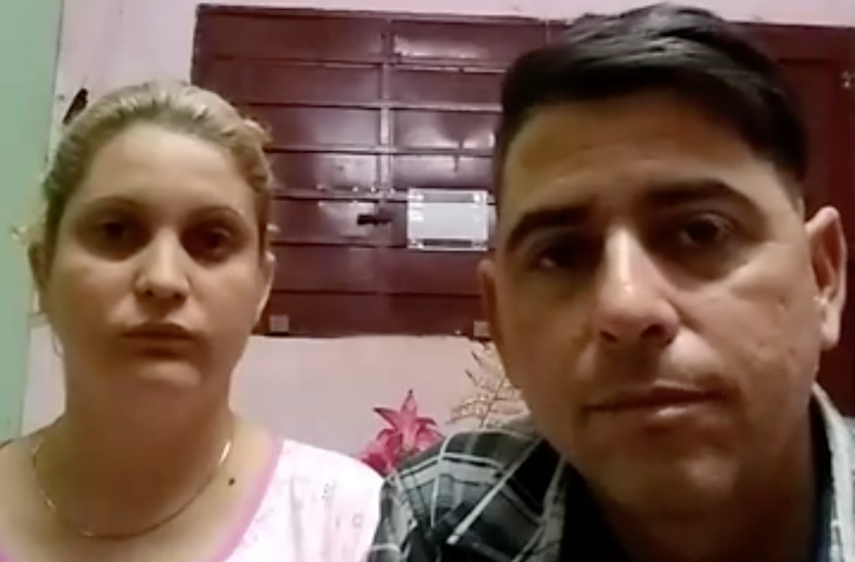 Claudia Díaz Martínez, enferma de cáncer en Cuba, y su esposo Emilio Socorro, piden ayuda para que ella pueda recibir tratamiento médico en EEUU.&nbsp;