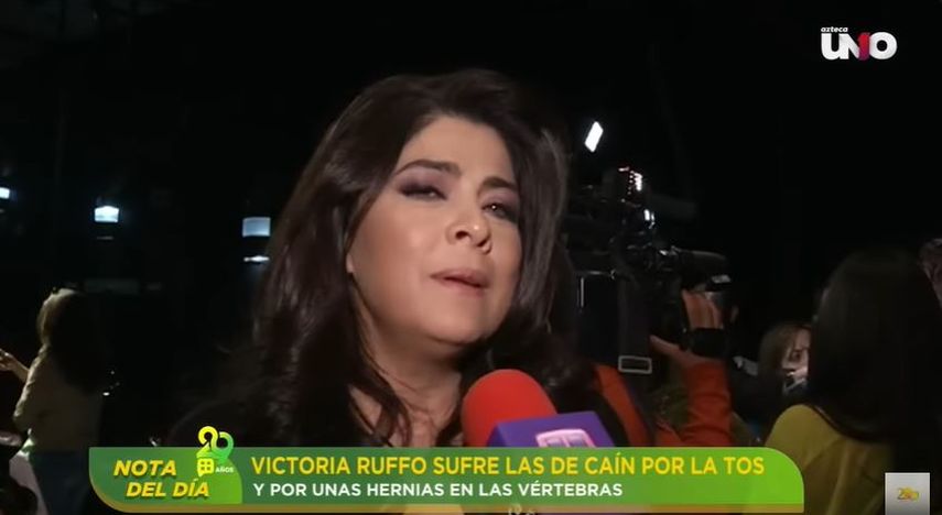 La actriz mexicana Victoria Ruffo.&nbsp;