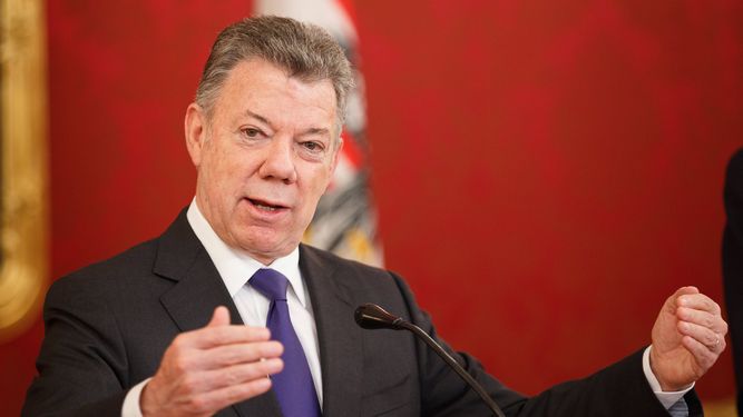 Juan Manuel Santos, presidente de Colombia.