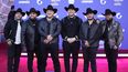 Grupo Frontera llega a los Latin American Music Awards el jueves 20 de abril de 2023 en la arena MGM Grand Garden en Las Vegas.