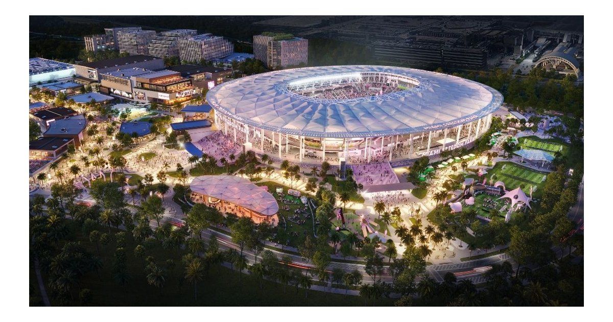 El nuevo templo del Inter Miami toma forma y se levanta con una estela de campeón