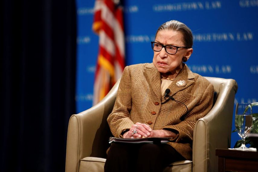 La jueza de la Corte Suprema Ruth Bader Ginsburg.jpg