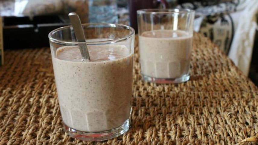 Vasos de mezcla de batido en Cuba.&nbsp;