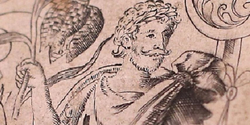 El retrato inédito de William Shakespeare presentado por la revista Country Life. (CORTESÍA). 