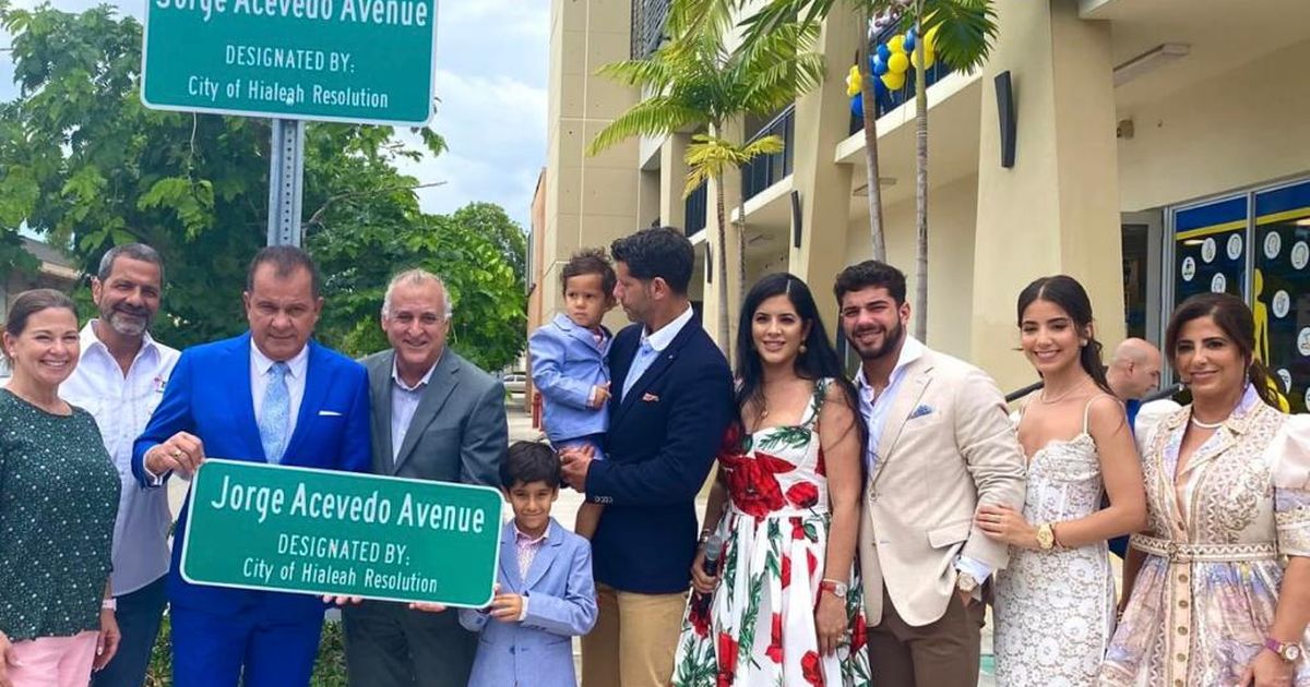 Hialeah names the street in honor of the founder of the Cologne Medical Center