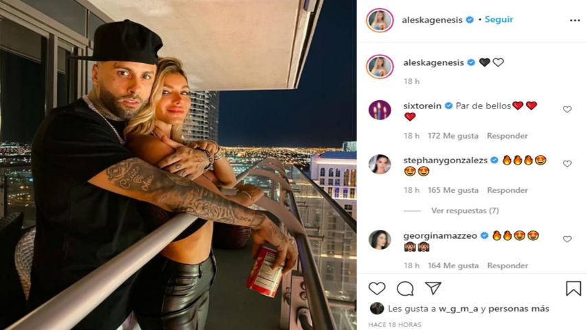 Nicky Jam Confirma Su Relación Con La Modelo Aleska Genesis