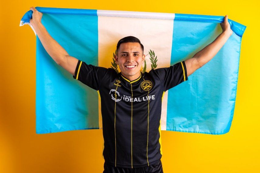 Rubio Rubin se ha convertido rápidamente en la esperanza de gol de la selección guatemalteca
