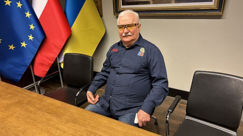 Lech Walesa, confundador de Solidaridad, expresidente de Polonia y premio Nobel de la Paz .