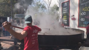 Los organizadores estiman que de la cazuela se obtengan unas 12.000 raciones