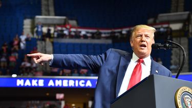 El expresidente Donald Trump.