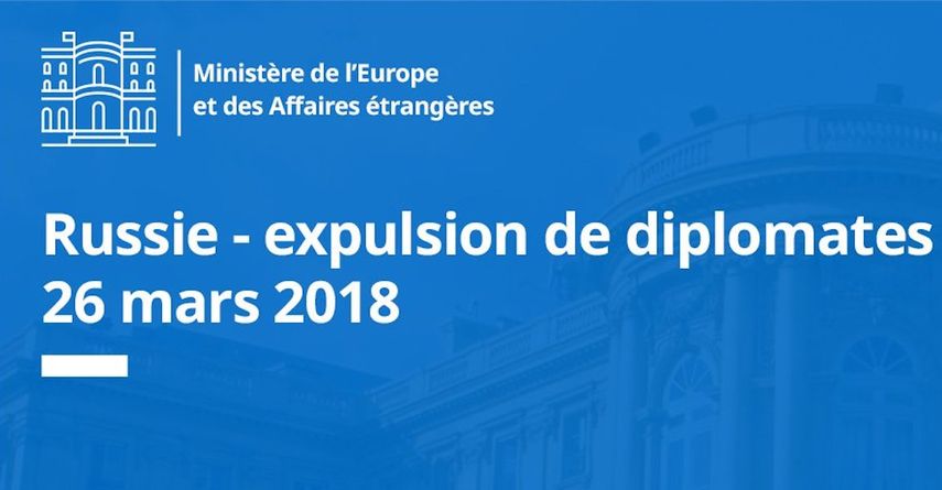 Francia expulsa a diplomáticos rusos.&nbsp;