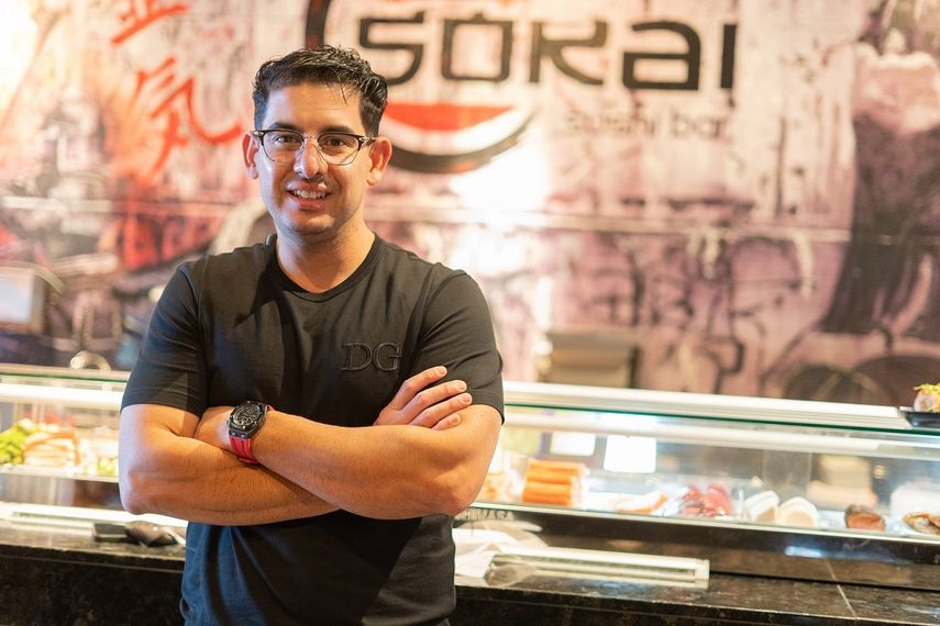 El empresario e inversionista venezolano Jesús León, propietario de Sokai Sushi Bar.&nbsp;