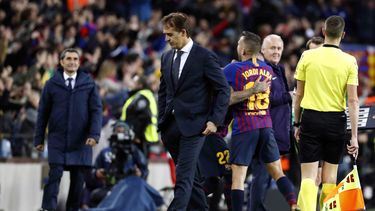 Lopetegui dirigió el entrenamiento matutino de este lunes y en la tarde se dio su destitución.