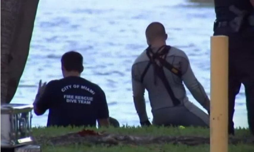 El incidente ocurrió alrededor de las 3 p.m. cerca de la manzana 5500 de Blue Lagoon Drive.