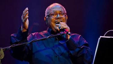 Pablo Milanés, durante un concierto en La Habana, Cuba.