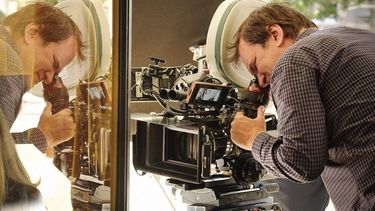 Tarantino durante la filmación de Érase una vez En Hollywood.&nbsp;