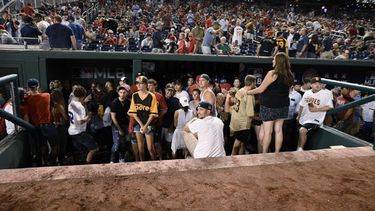 Balacera fuera del estadio de los Nacionales de Washington