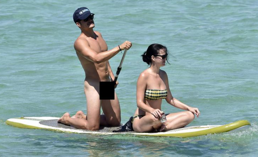 Orlando Bloom y Katy Perry (INSTAGRAM).