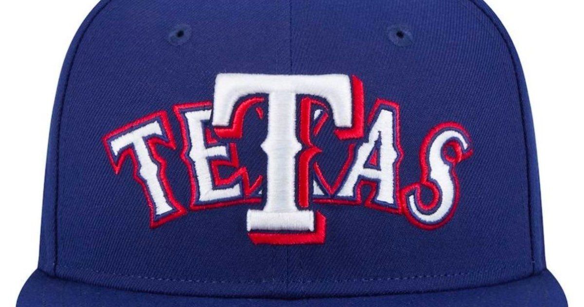 El error viral de New Era: La gorra de MLB de los Rangers de Texas que causó polémica en redes