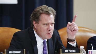 El jefe de la Comisión de Inteligencia en la Cámara de Representantes, Mike Turner. &nbsp;