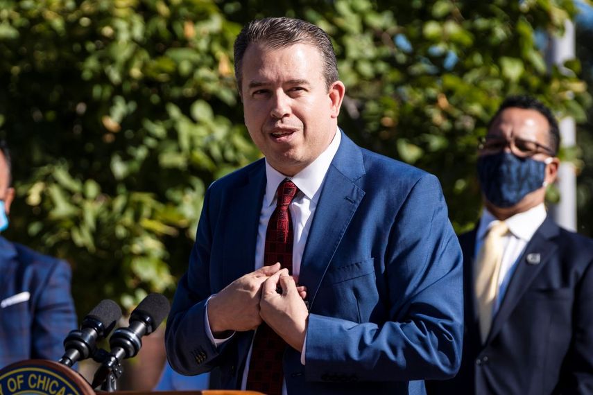 Pedro Martínez, director ejecutivo de las Escuelas Públicas de Chicago, en Chicago.&nbsp;