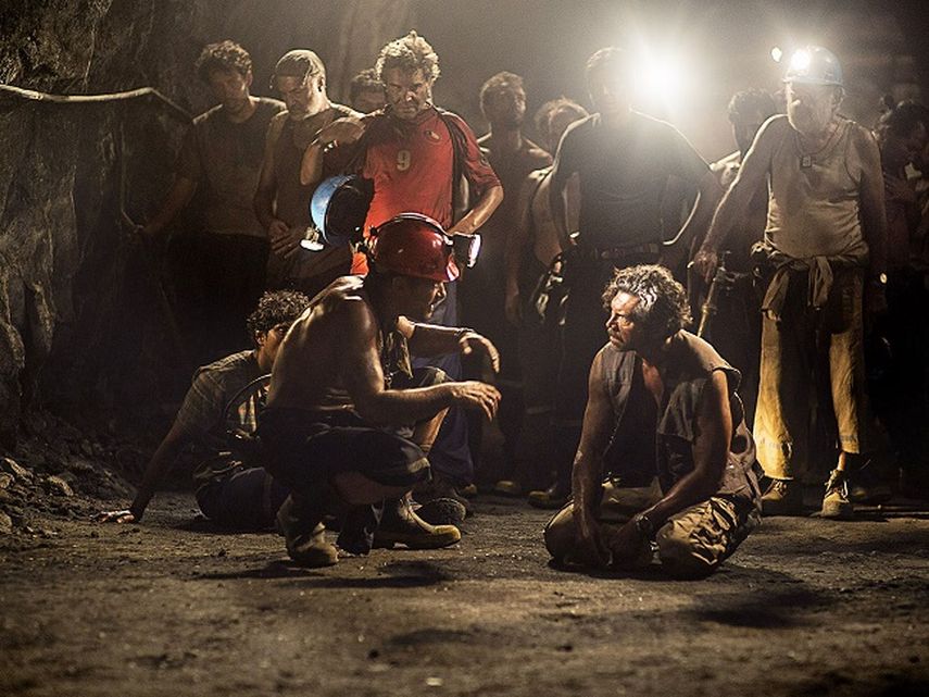 Escena de la cinta The 33  de la directora Patricia Riggen. (CORTESÍA)