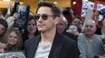 El actor estadounidense Robert Downey Jr. llega al prestreno en Londres de Avengers: Age of Ultron. (EFE). 