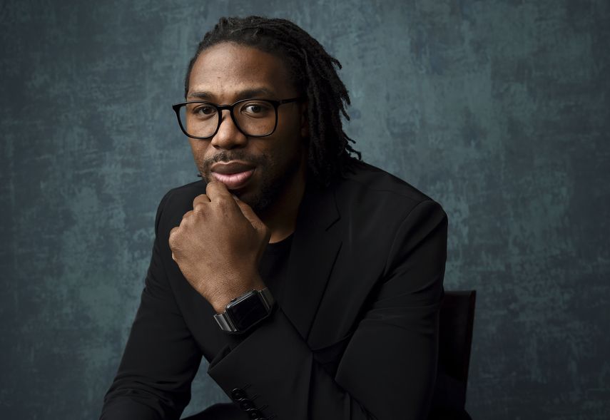 Matthew A. Cherry durante una sesión de retratos en el almuerzo de nominados a la 92ª entrega de Premios de la Academia en Los Angeles en una fotografía del 27 de enero de 2020. Cherry está nominado a un Oscar por su corto animado Hair Love.
