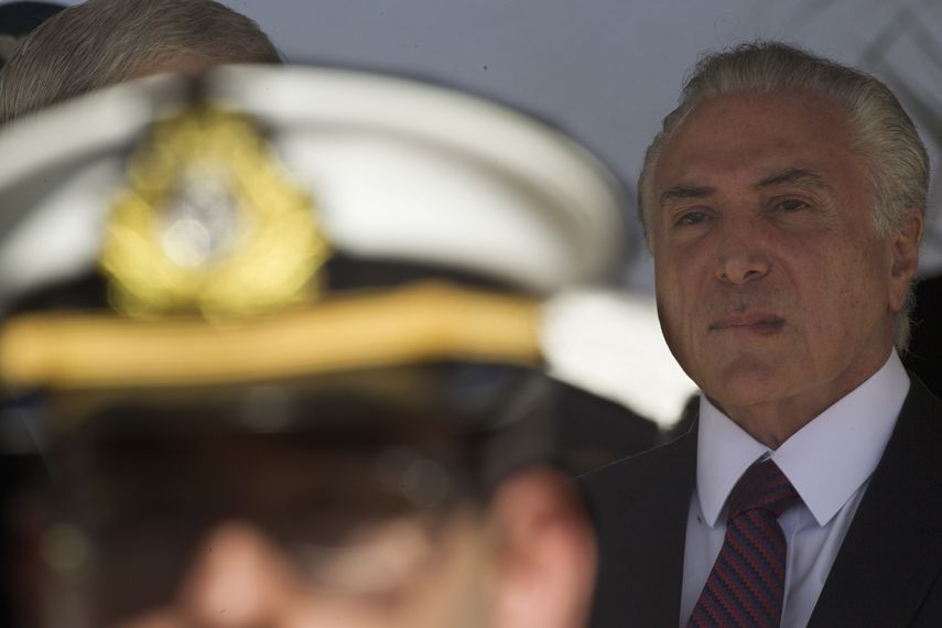 Michel Temer, presidente de Brasil&nbsp;