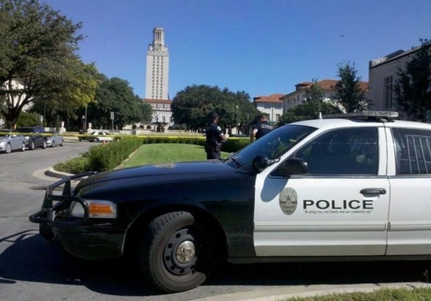 La Policía de la Universidad de Texas, en Austin, respondió a un llamado por apuñalamiento en el campus de la Universidad de Texas (UT) en Austin.