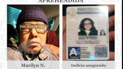 Captura de pantalla. Información de la aprehensión de Marilyn Cote, quien se hacía pasar por psiquiatra.&nbsp;