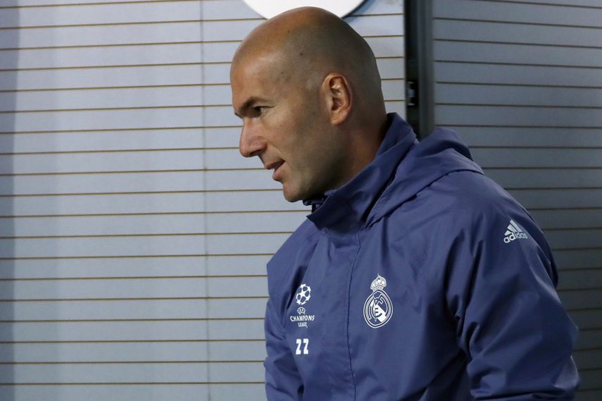 Zidane aclaró que su objetivo es clasificar de primero en el grupo F de la Liga de Campeones
