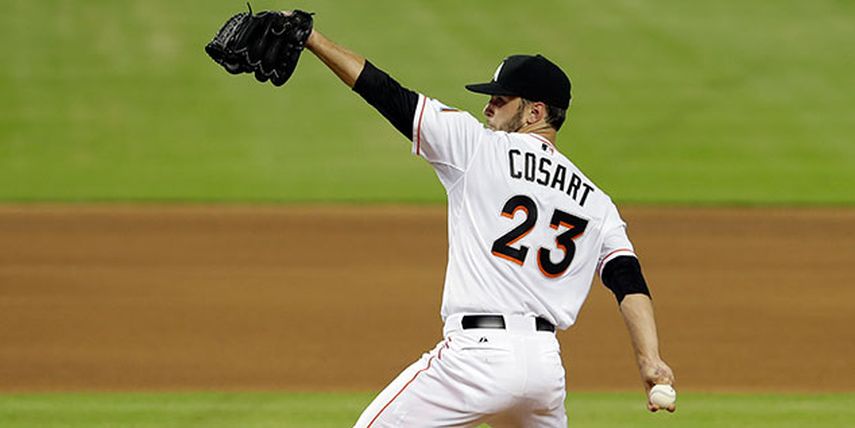 Jarred Cosart lanzó cinco innings en blanco. (ARCHIVO)