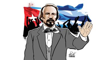 Carlos Manuel de Céspedes, ilustración.