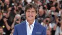 El actor estadounidense Tom Cruise posa durante una sesión fotográfica para la película Top Gun: Maverick en la 75ª edición del Festival de Cine de Cannes en Cannes, sur de Francia, el 18 de mayo de 2022.    