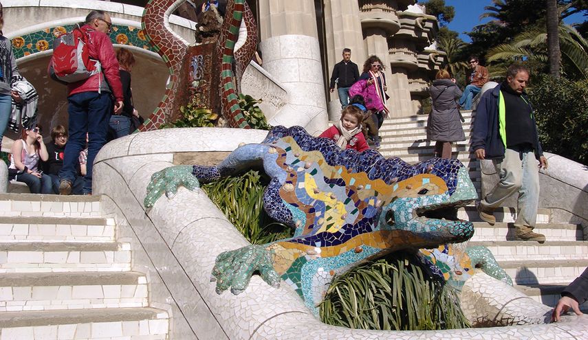 Parc Güell, Barcelona.