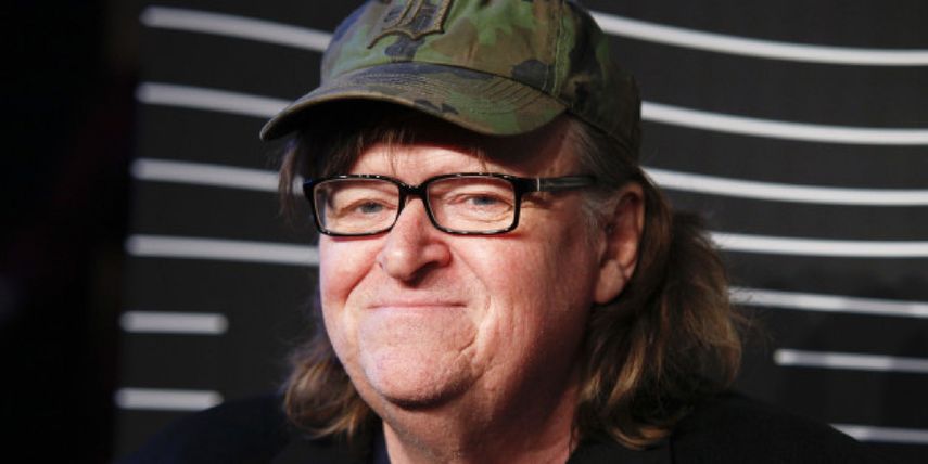 El cineasta y escritor estadounidense Michael Moore.