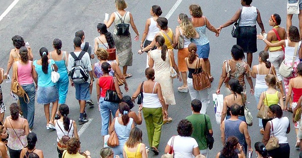 Manifestación por la reunificación familiar en Miami