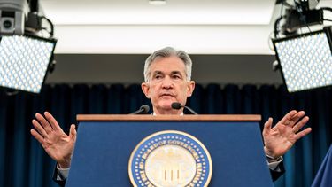 El presidente de la Fed Jerome Powell anunciaba la subida de los tipos de interés en un cuarto de punto.
