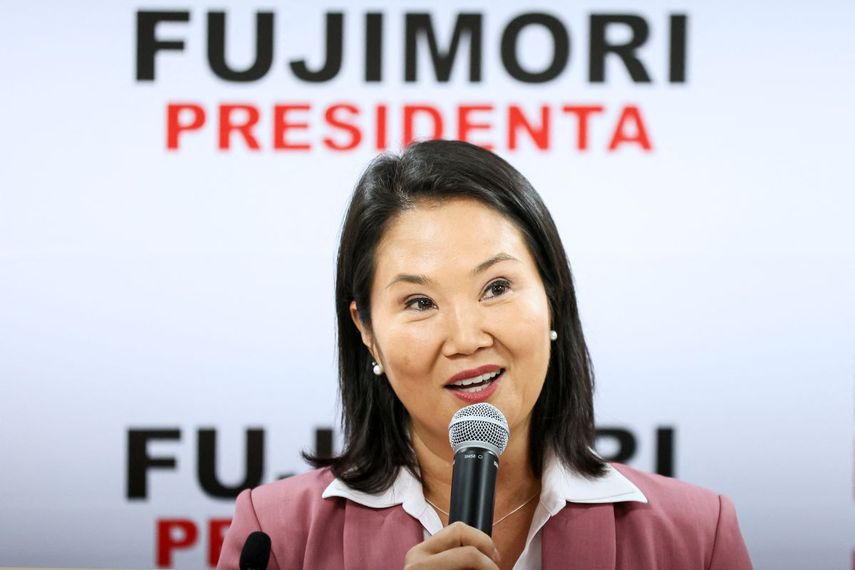 Presidenta electa de Perú, Keiko Fujimori.