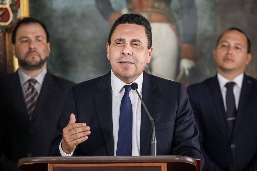 Samuel Moncada, canciller de Venezuela.