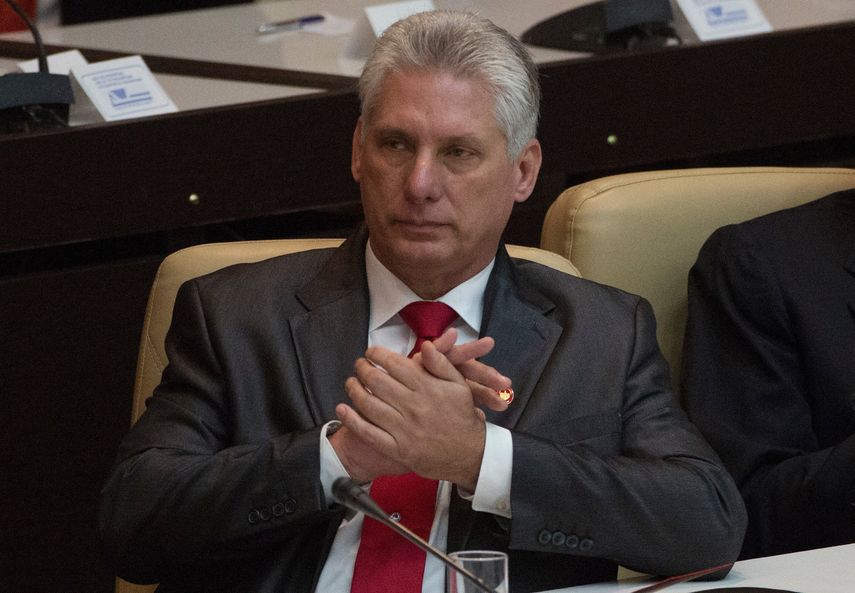 El gobernante cubano Miguel Díaz-Canel.&nbsp;