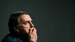 El expresidente Jair Bolsonaro.