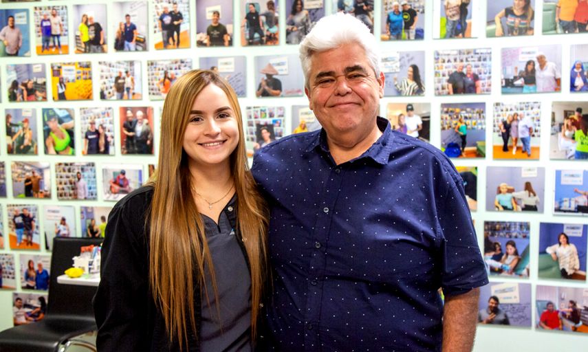 Rosmary Villanueva y Jes&uacute;s G&oacute;mez.